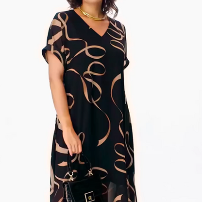 💕2025 Hot Sale 50% OFF🔥2025 New Flowy V-Neck Midi Dress