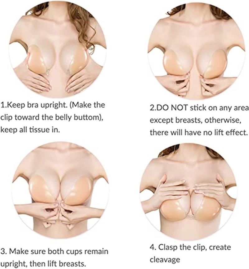 🔥Buy 1 Get 1 Free Price: Only $15.99!!🔥💥Magic Padded Sticky Bra - Enhance Your Bust in Seconds✨