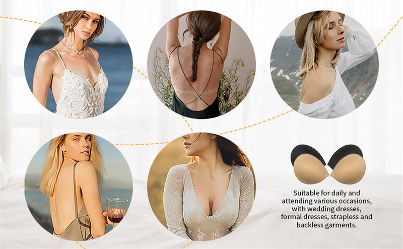 🔥Buy 1 Get 1 Free Price: Only $15.99!!🔥💥Magic Padded Sticky Bra - Enhance Your Bust in Seconds✨