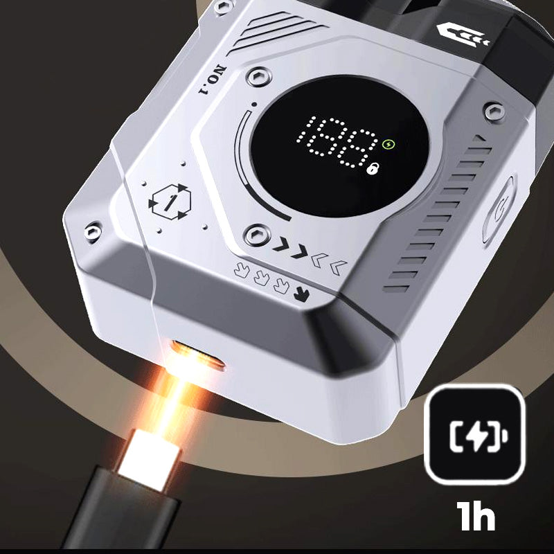 Men's Portable Dual-Blade Washable Shaver