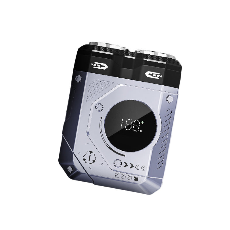 Men's Portable Dual-Blade Washable Shaver