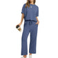 🌸New Arrival 50% OFF💖 Women's Soft Casual Top and Pants Set