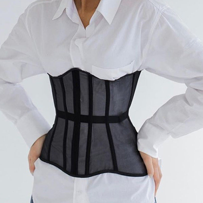 🎁Limited Time 50% OFF⏳Mesh Fishbone Waist Cincher