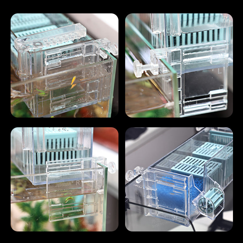 💦Fish Tank Circulating Filter Box with Water Pump