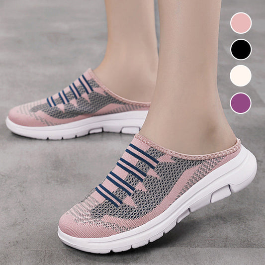 Comfortable and breathable slippers with closed toes