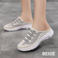 Comfortable and breathable slippers with closed toes
