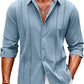 📢📢60% OFF !!!⏰Men's single colour long sleeve top