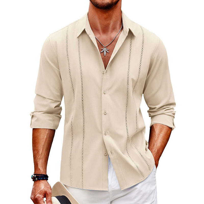 📢📢60% OFF !!!⏰Men's single colour long sleeve top