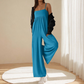 🎁New Arrivals 50% OFF💥Beach Casual Strappy Backless Wide-Leg Jumpsuit