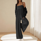 🎁New Arrivals 50% OFF💥Beach Casual Strappy Backless Wide-Leg Jumpsuit