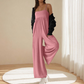 🎁New Arrivals 50% OFF💥Beach Casual Strappy Backless Wide-Leg Jumpsuit