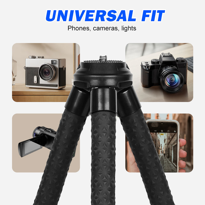 🔥2025 Hot Sale 50% off💥 Portable 360° Rotatable Flexible Tripod for Phone ＆ Camera