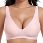 🍃Summer Hot Sale 50% OFF⏰Deep V Plunge Push-up Wirefree Seamless Jelly Bra