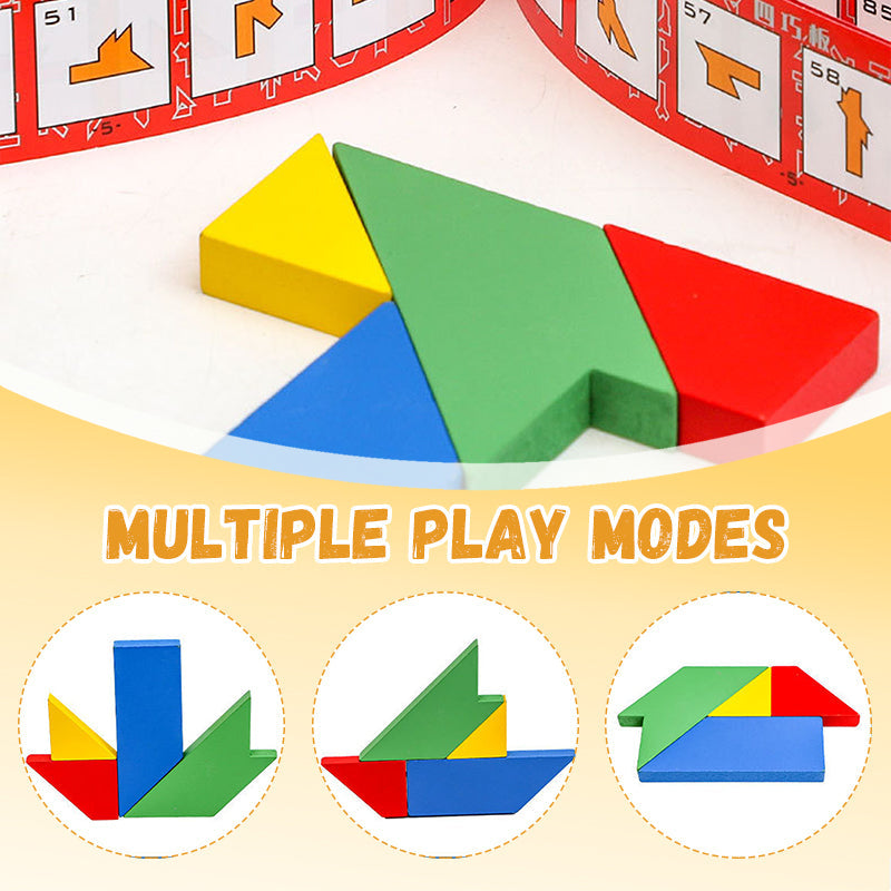 🔥Last Day Sales 50% OFF🔥Wooden T-Shaped Educational Puzzle Toy