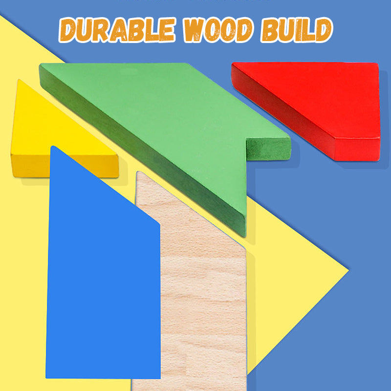 🔥Last Day Sales 50% OFF🔥Wooden T-Shaped Educational Puzzle Toy