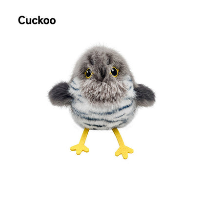 🎁🐱Realistic bird-shaped interactive cat toy