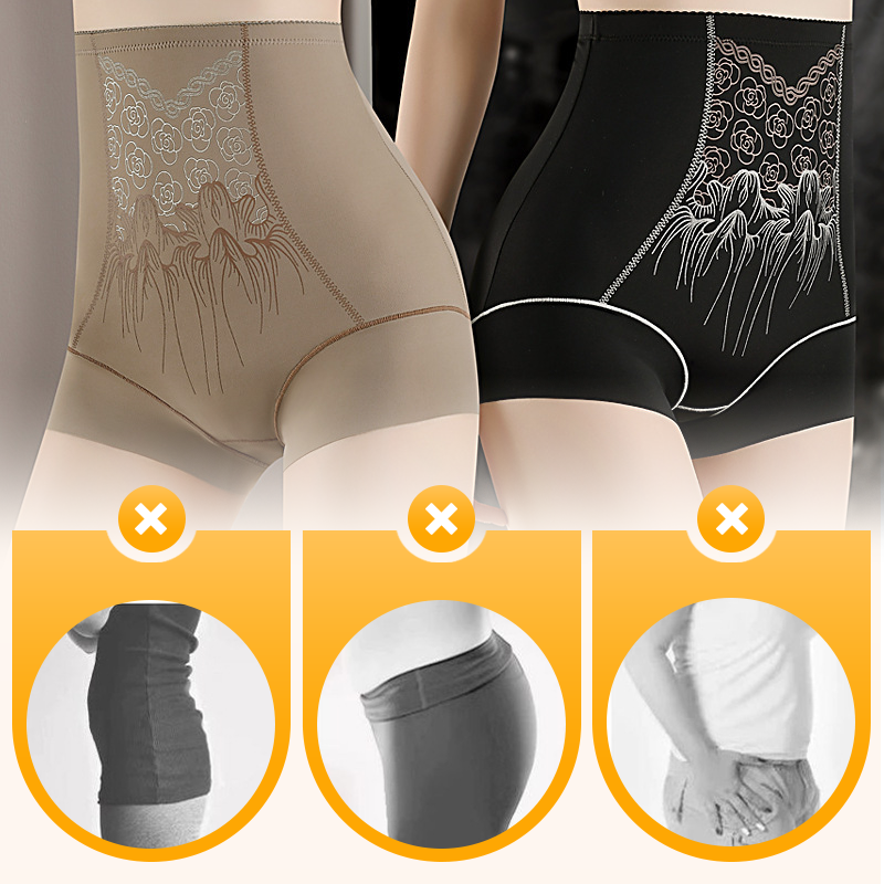 Plus Size High-Waist Tummy Control Underwear