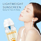 Lightweight Sunscreen Spray for Face ＆ Body