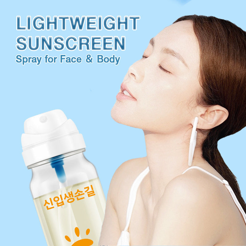 Lightweight Sunscreen Spray for Face ＆ Body