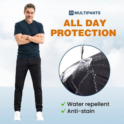 🏆‼️100K+ SOLD🔥👖MultiPants – High Stretch Multi-pocket Durable Cargo Pants