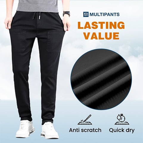 🔥 60% OFF! 🥰 MultiPants – High-Stretch, Multi-Pocket Durable Cargo Pants | Built for Movement & Everyday Utility 🎒