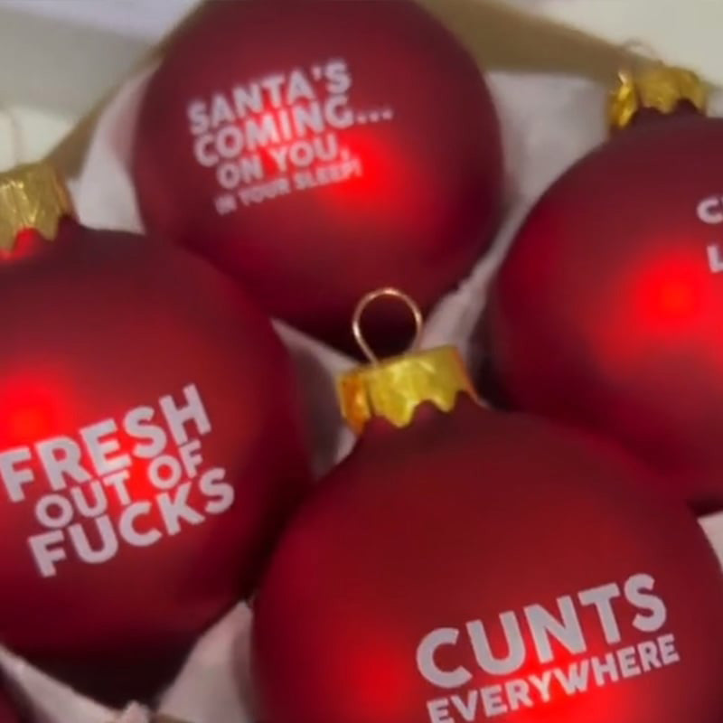 🤣Funny Christmas Ornament