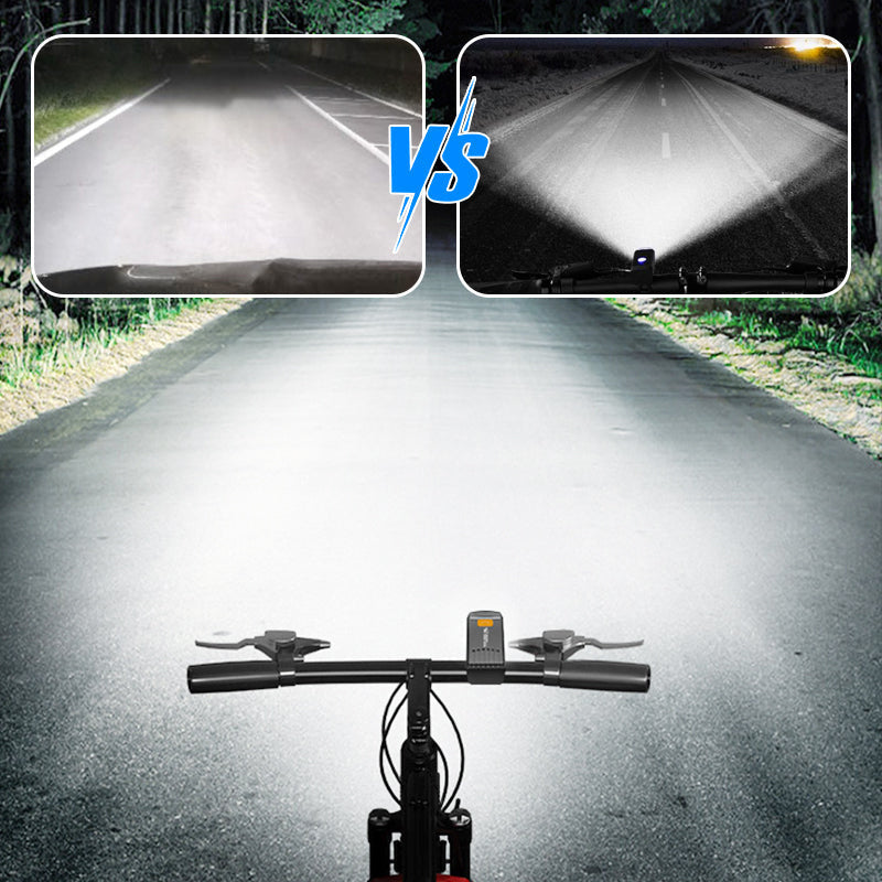 Waterproof Rechargeable Bike Headlight With Clip