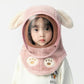 Kids' Winter Hat with Detachable Windproof Mask