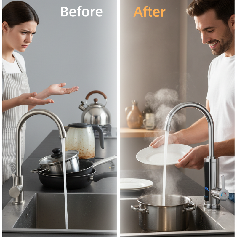 Tankless Instant Hot Water Heater Faucet