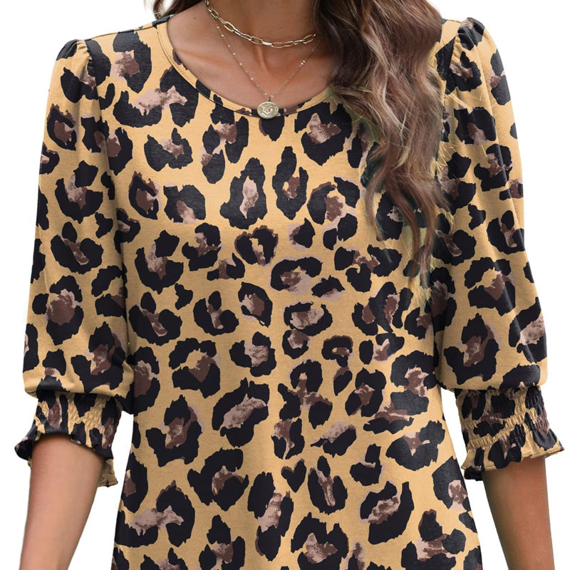 Women’s Casual Three-quarter Sleeve Blouses