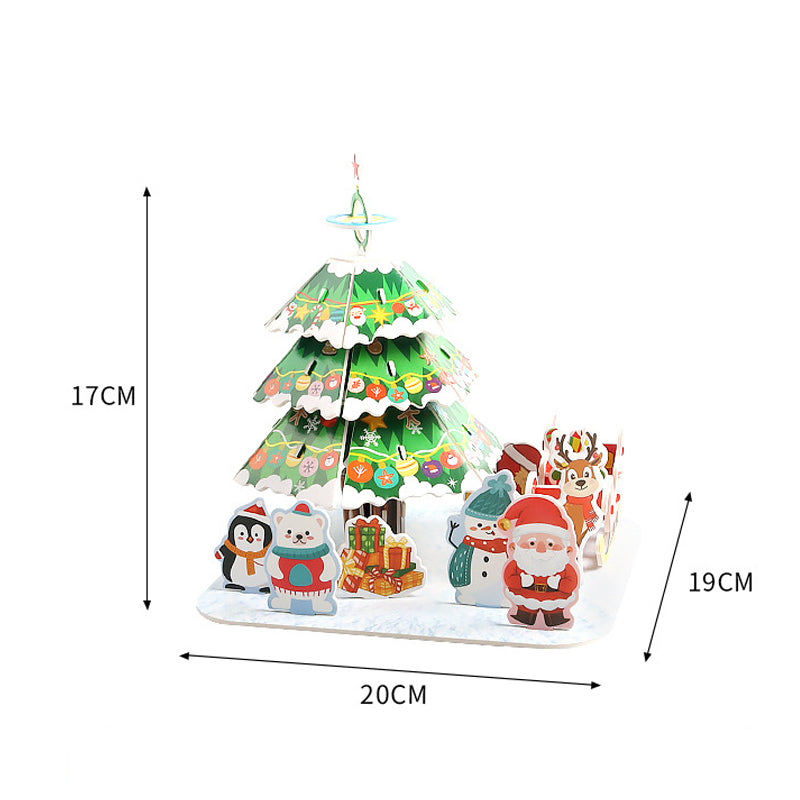 3D DIY Christmas Puzzle Kit