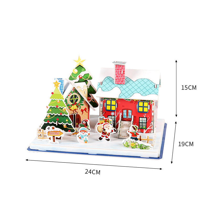 3D DIY Christmas Puzzle Kit