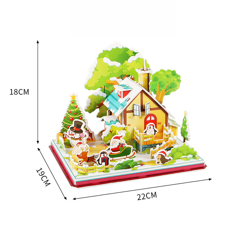 3D DIY Christmas Puzzle Kit