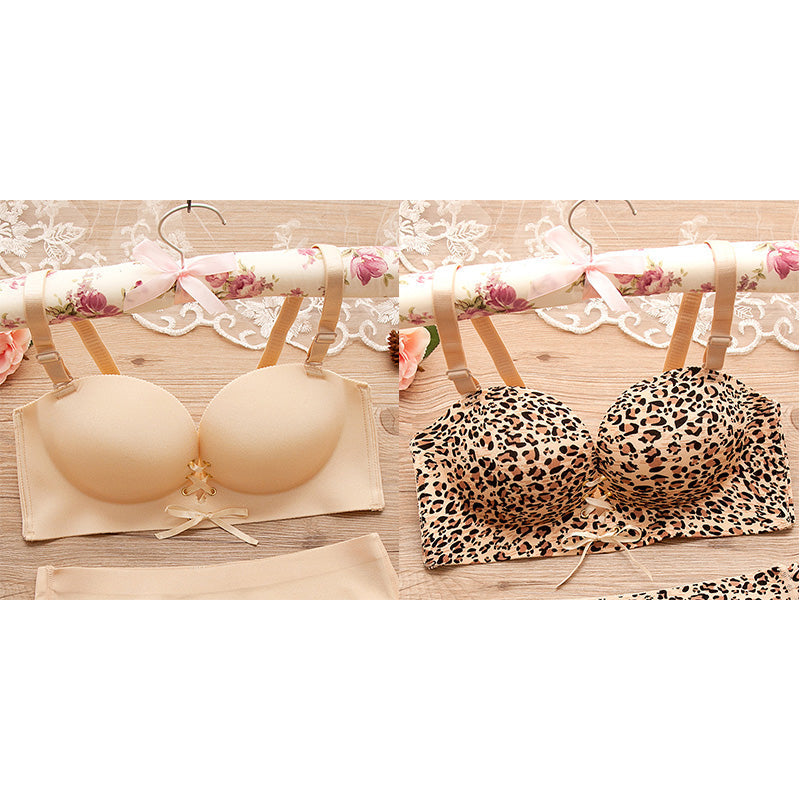 👙 50% OFF NOW! 💫 Detachable-Strap Non-Mark Gathering Bra – Adjustable Fit, Dual-Wear & Breathable ✨
