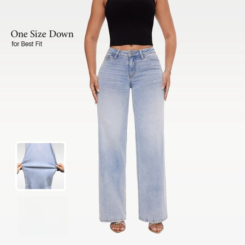 🔥2026 Pre-sale🔥Mid-low Rise Baggy Jeans