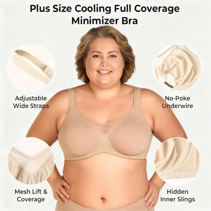 🔥Last Day Sale 50% OFF⏰👙Women's Elegant Sheer Full Coverage Plus Size Bra