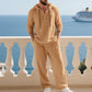 📢📢60% OFF !!!Men's Hooded Casual Loose Top & Pants 2-Piece Set