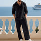📢📢60% OFF !!!Men's Hooded Casual Loose Top & Pants 2-Piece Set