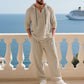 📢📢60% OFF !!!Men's Hooded Casual Loose Top & Pants 2-Piece Set