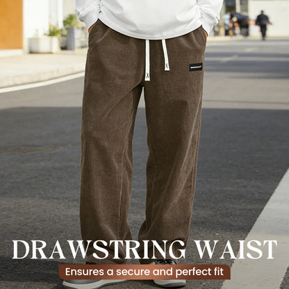 ✨📢60% OFF !!!🔥Men's Loose-Fit Drawstring Pants with Pockets