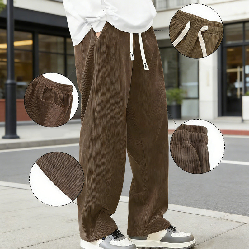 ✨📢60% OFF !!!🔥Men's Loose-Fit Drawstring Pants with Pockets