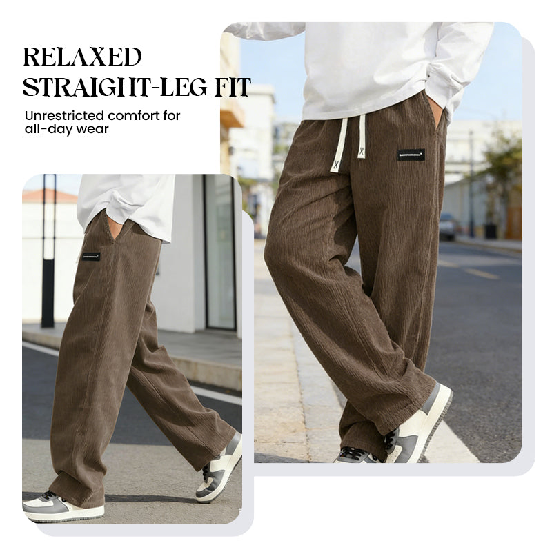 ✨📢60% OFF !!!🔥Men's Loose-Fit Drawstring Pants with Pockets