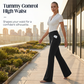 High Waisted Scrunch Butt Lifting Tummy Control Pocket Shaping Yoga Bootcut Leggings
