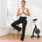 High Waisted Scrunch Butt Lifting Tummy Control Pocket Shaping Yoga Bootcut Leggings