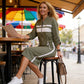 ⚡Women's Bomber Jacket & Bodycon Skirt Set
