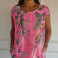 🌸✨ Women's Short Sleeve Printed Dress – Lightweight, Comfortable & Super Flattering 💃🌿 Fresh Style for Everyday Wear ☀️