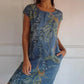 🌸✨ Women's Short Sleeve Printed Dress – Lightweight, Comfortable & Super Flattering 💃🌿 Fresh Style for Everyday Wear ☀️