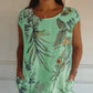 🌸✨ Women's Short Sleeve Printed Dress – Lightweight, Comfortable & Super Flattering 💃🌿 Fresh Style for Everyday Wear ☀️