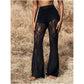 👖51% OFF!🌞Elegant Lace Flare Pants with High-Waisted Design