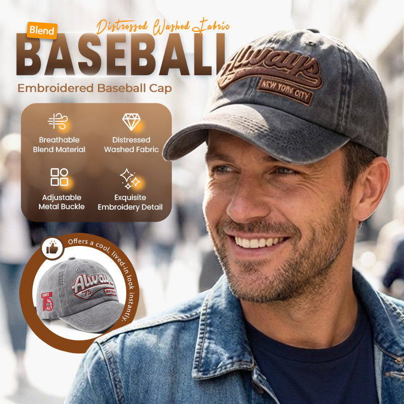 Embroidered Baseball Cap